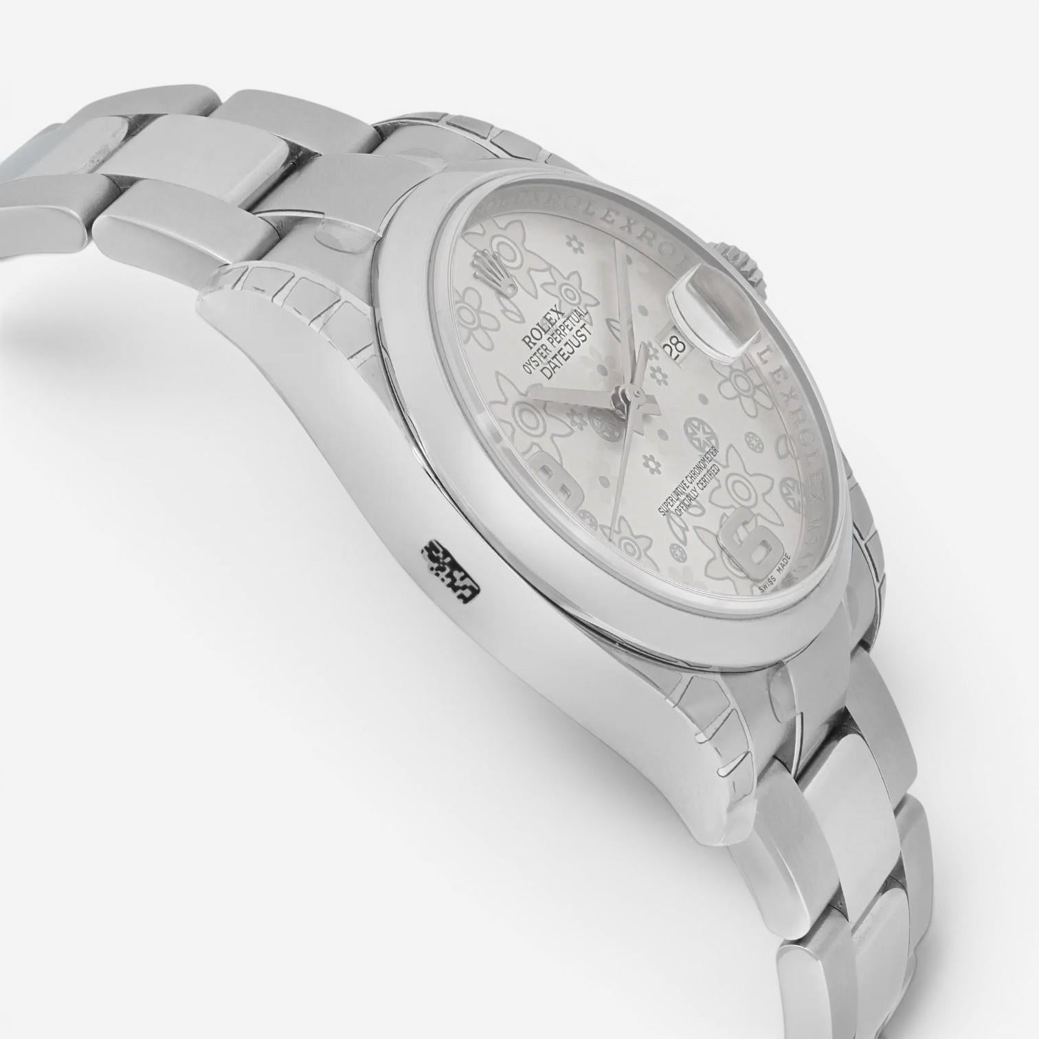 Rolex Datejust Stainless Steel Automatic Ladies Watch 116200