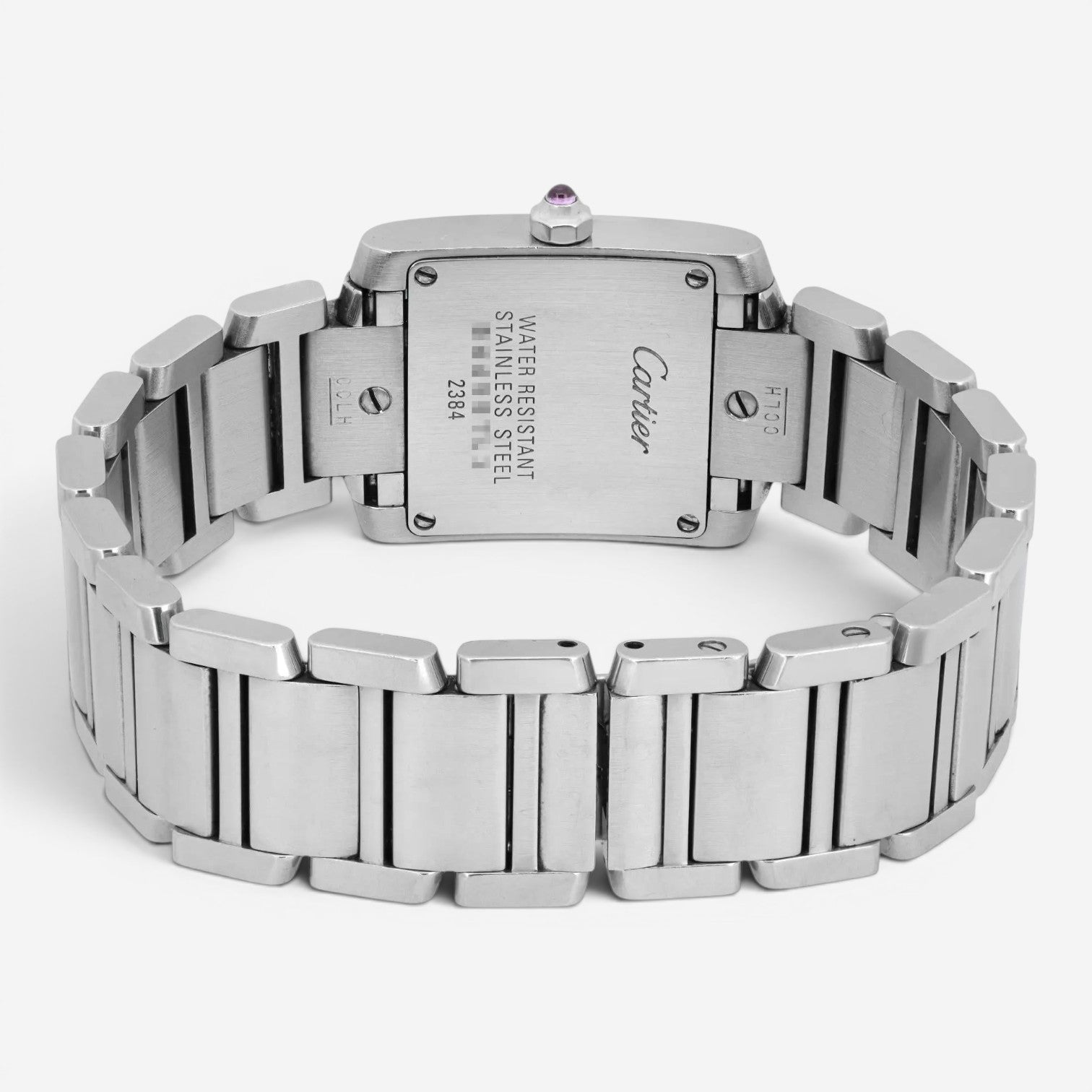 Cartier Tank Francaise Stainless Steel Quartz Ladies Watch W51030Q3