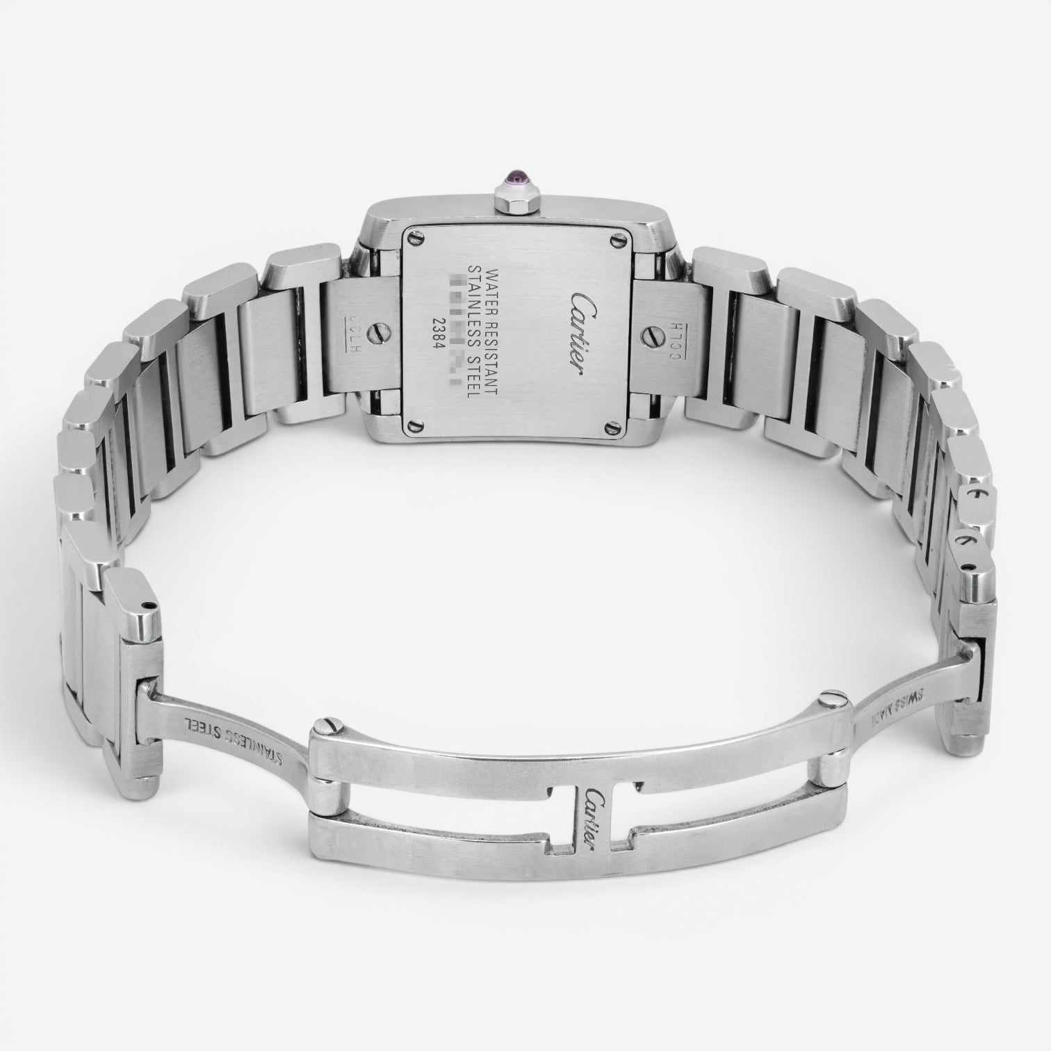 Cartier Tank Francaise Stainless Steel Quartz Ladies Watch W51030Q3