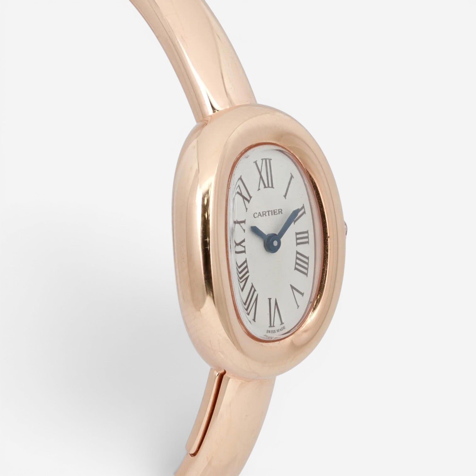 Cartier Baignoire Mini 18K Rose Gold Quartz Ladies Watch WGBA0019