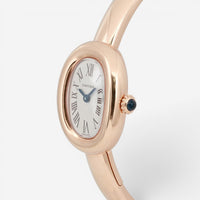 Cartier Baignoire Mini 18K Rose Gold Quartz Ladies Watch WGBA0019