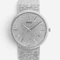 Piaget Classic 18K White Gold Manual Wind Unisex Watch 9643A6