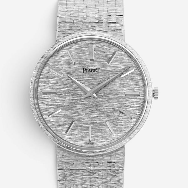 Piaget Classic 18K White Gold Manual Wind Unisex Watch 9643A6