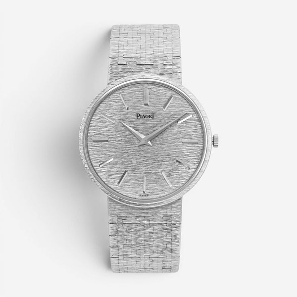 Piaget Classic 18K White Gold Manual Wind Unisex Watch 9643A6