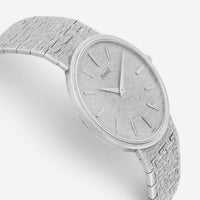 Piaget Classic 18K White Gold Manual Wind Unisex Watch 9643A6