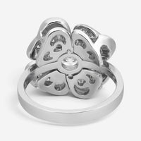 Bulgari Fiorever 18K White Gold Diamond Ring Sz. 7 354511