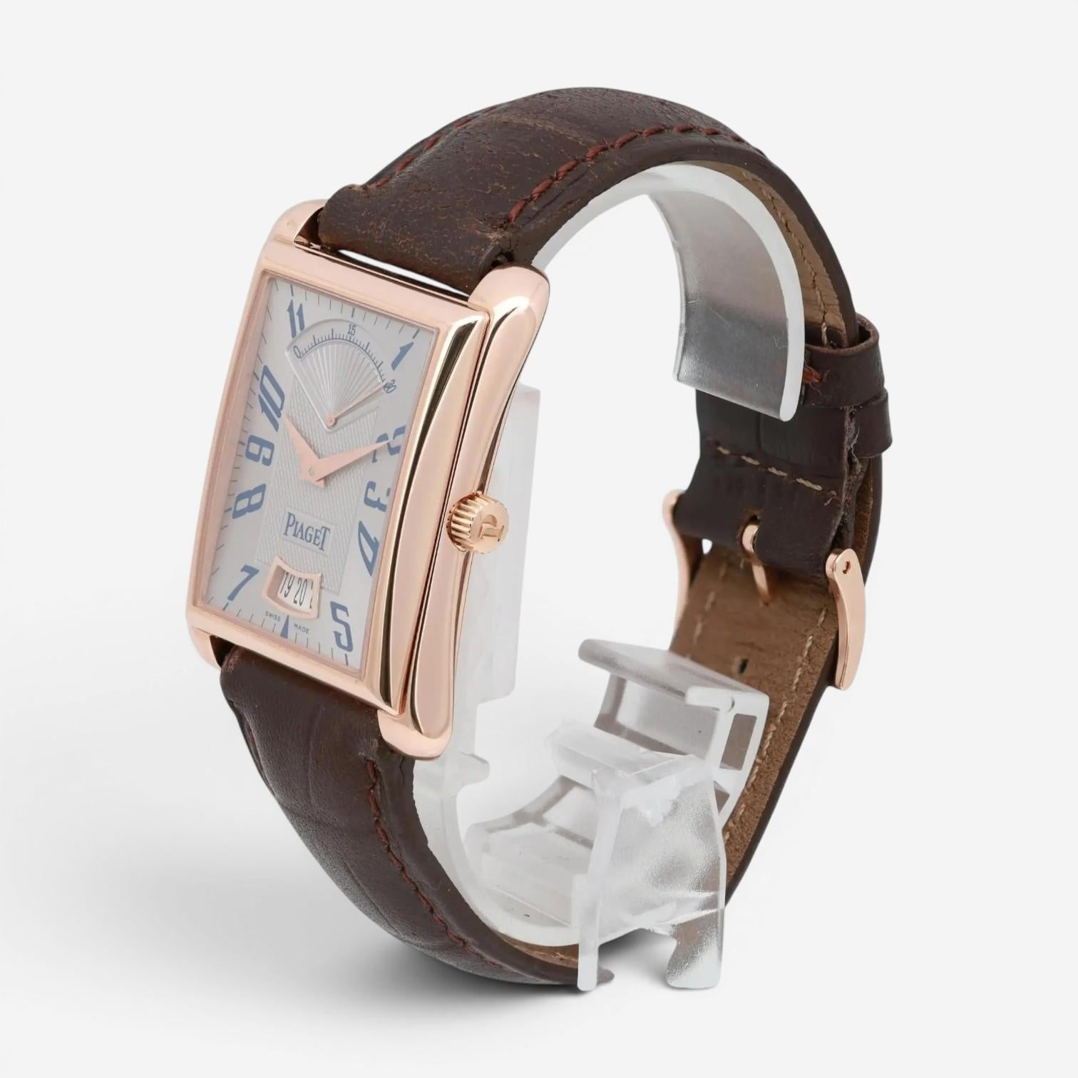 Piaget Emperador Date Retrograde 18K Rose Gold Automatic Men's Watch P10109