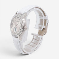 Audemars Piguet Jules 18K White Gold Diamond Manual Wind Ladies Watch 77228BC