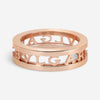 Bulgari B.Zero1 18K Rose Gold Band Ring Sz. 6 358717