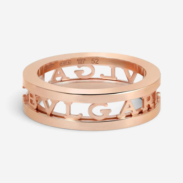 Bulgari B.Zero1 18K Rose Gold Band Ring Sz. 6 358717