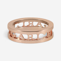 Bulgari B.Zero1 18K Rose Gold Band Ring Sz. 6 358717