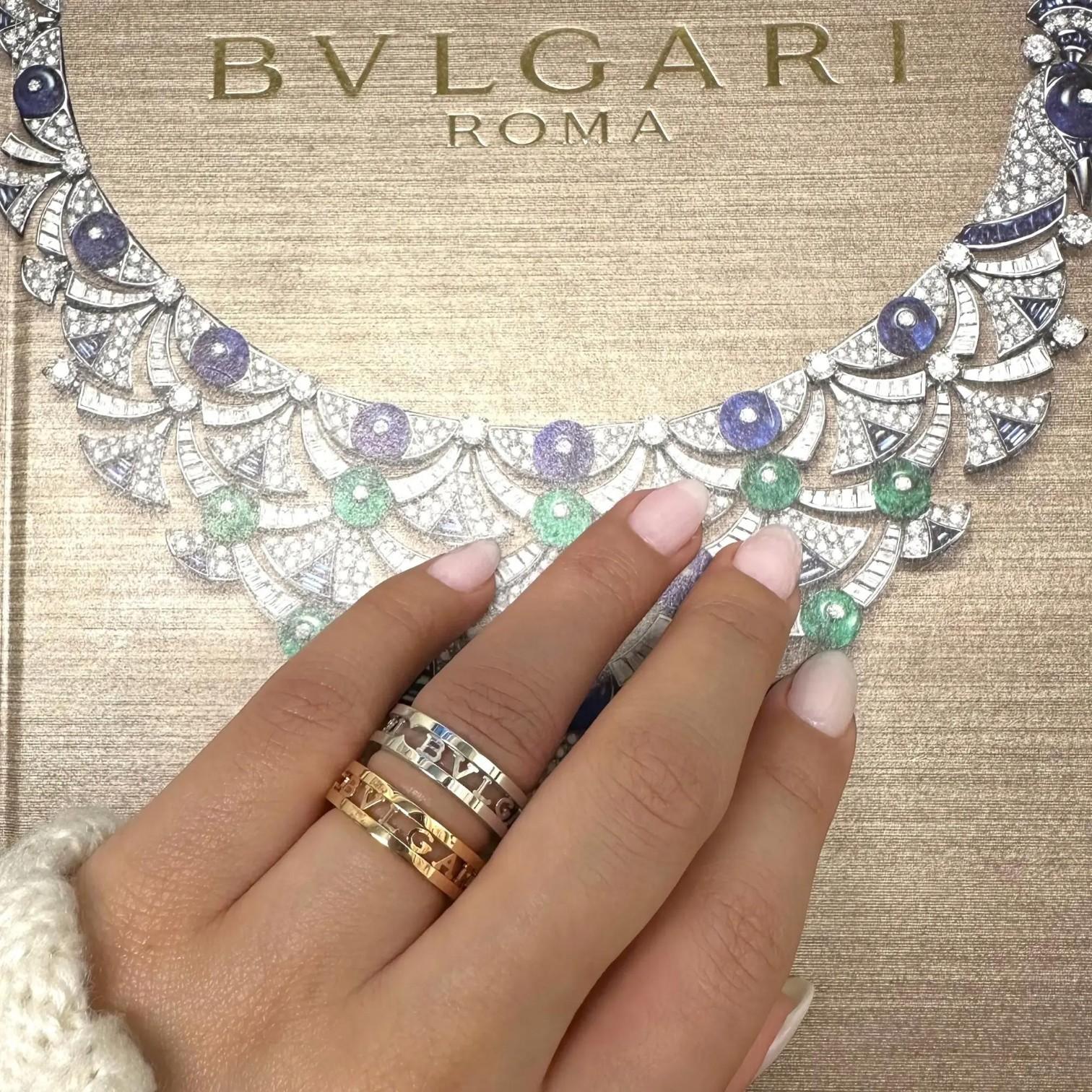 Bulgari B.Zero1 18K Rose Gold Band Ring Sz. 6 358717