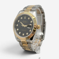 Rolex Datejust Stainless Steel Diamond Automatic Men's Watch 126333