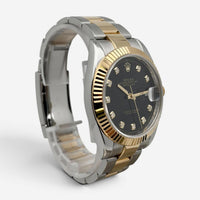Rolex Datejust Stainless Steel Diamond Automatic Men's Watch 126333