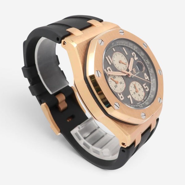 Audemars Piguet Royal Oak Offshore 18K Rose Gold Automatic Men's Watch 26470OR.O