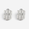Salvini 18K White Gold Diamond Huggie Earrings 20007911