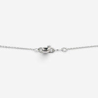 Salvini 18K White Gold Diamond Round Pendant Necklace 20060392