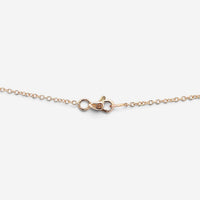 Giovanni Ferraris 18K Rose Gold Diamond & Icy Pink Sapphire Pendant Necklace 046