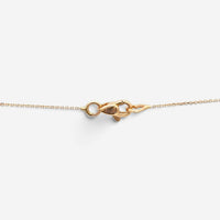 Giovanni Ferraris Perlage 18K Rose Gold White Sapphire & Diamond Necklace 046961