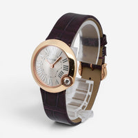 Cartier Ballon Blanc 18K Rose Gold Diamond Quartz Ladies Watch WGBL0005