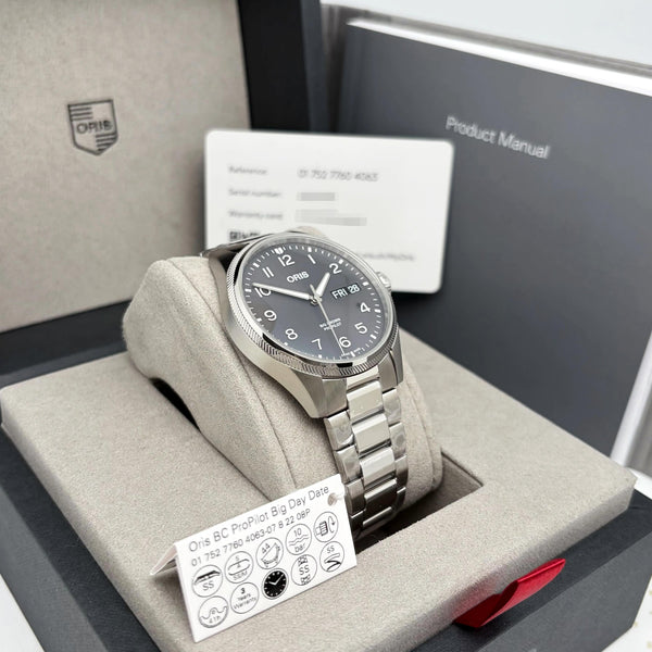 Oris Big Crown ProPilot Big Day Date Stainless Steel Automatic Men's Watch 01-75