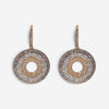 Luca Carati 18K Rose Gold & Black Rhodium White & Brown Diamond Drop Earrings 04