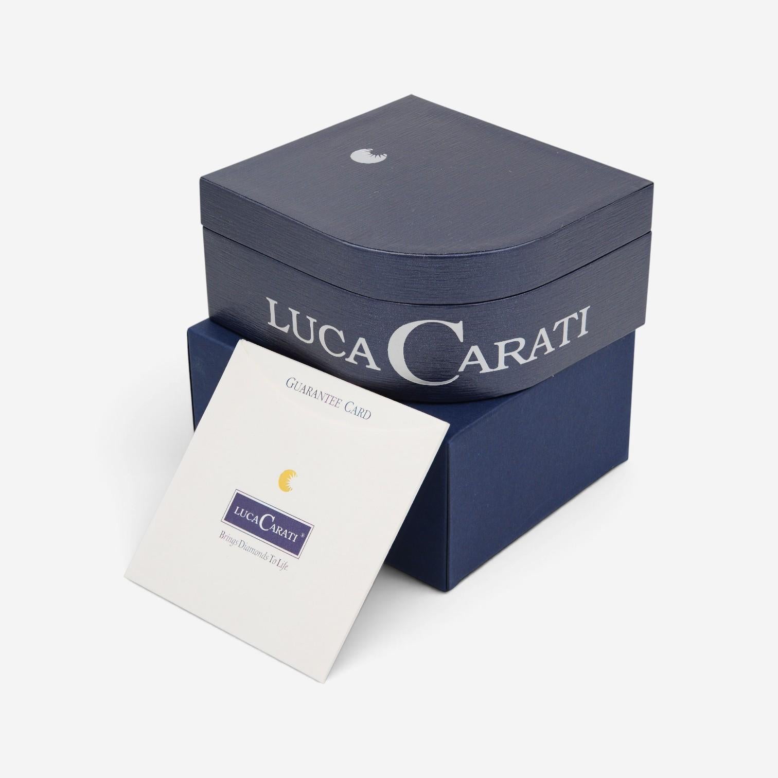 Luca Carati 18K Rose Gold Amethyst & Diamond Cocktail Ring Sz. 6.75 048366
