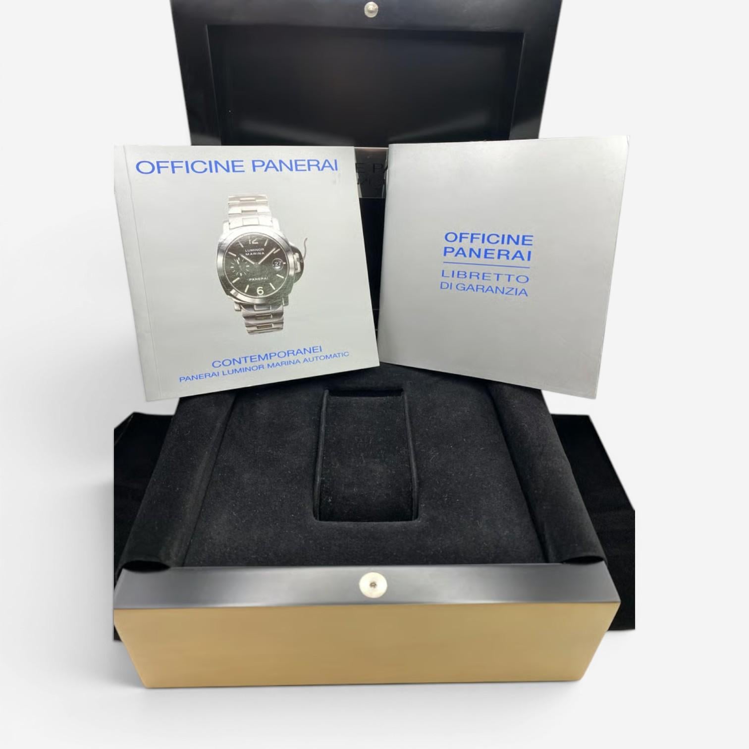 Panerai Luminor Marina Stainless Steel Automatic Men's Watch PAM00299