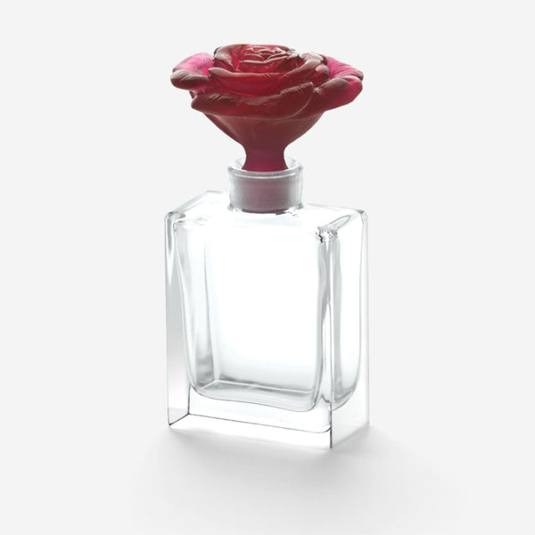 Daum Rose Passion Raspberry Red Crystal Perfume Bottle 05270-1/C
