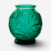 Daum Empreinte Limited Edition Large Green Crystal Vase 05584