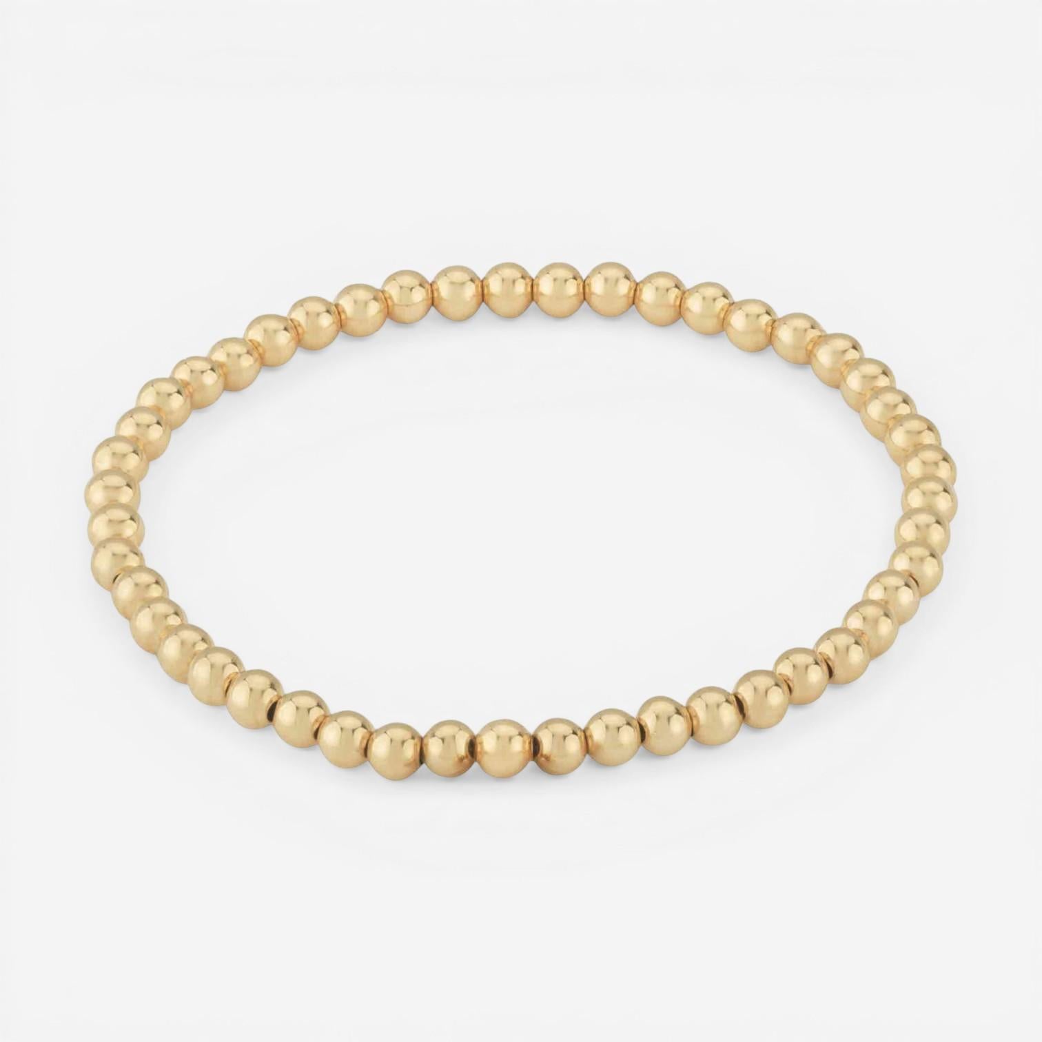 Ina Mar 14K Yellow Gold Bead Bracelet 07/900