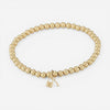 Ina Mar 14K Yellow Gold Lock & Key Beaded Bracelet 07/901