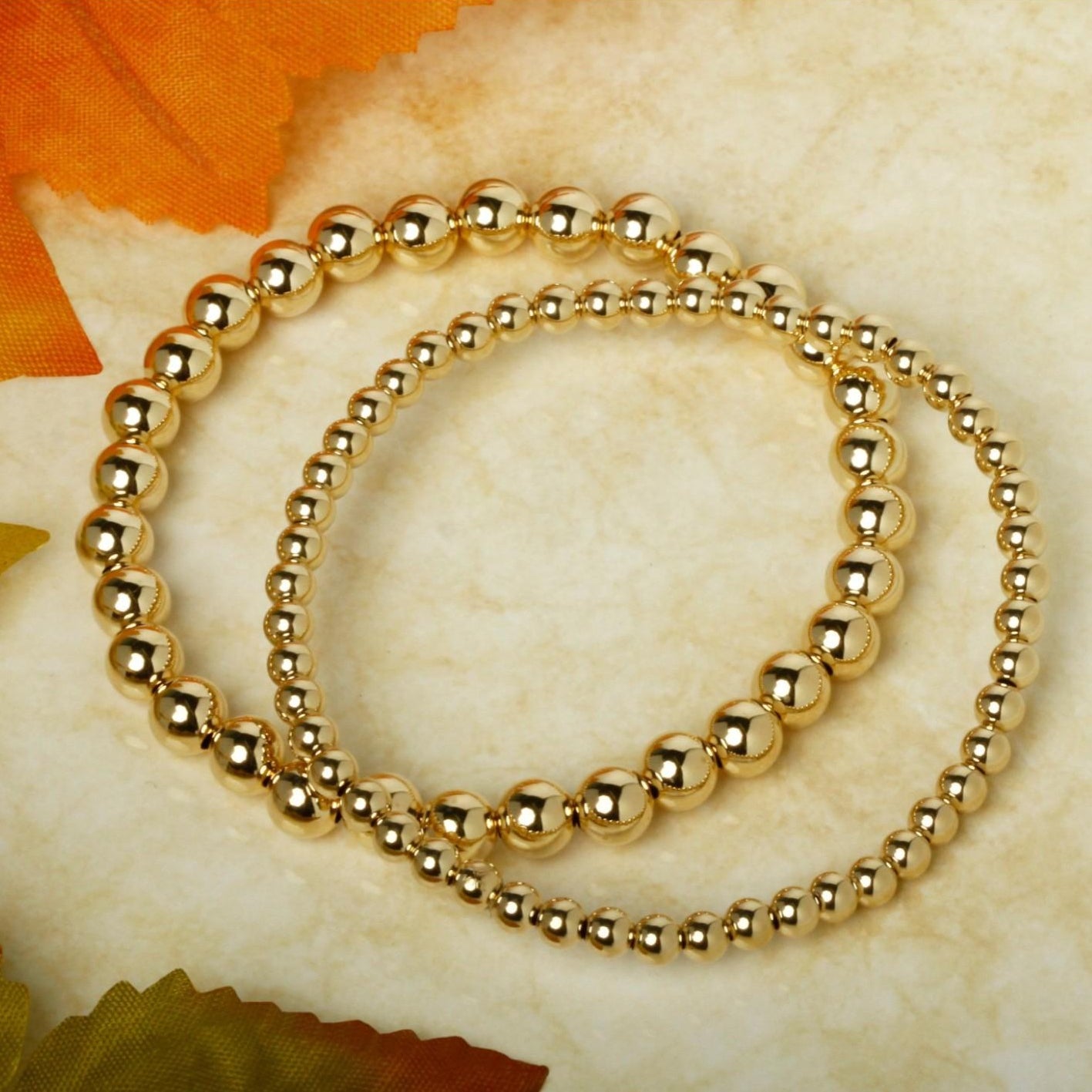 Ina Mar 14K Yellow Gold Bead Bracelet 07/950