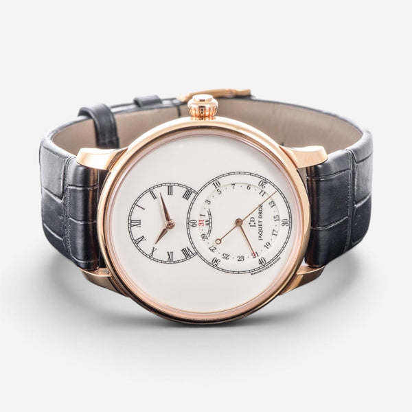 Jaquet Droz Grande Seconde Quantieme 18K Rose Gold Automatic Men's Watch J007013