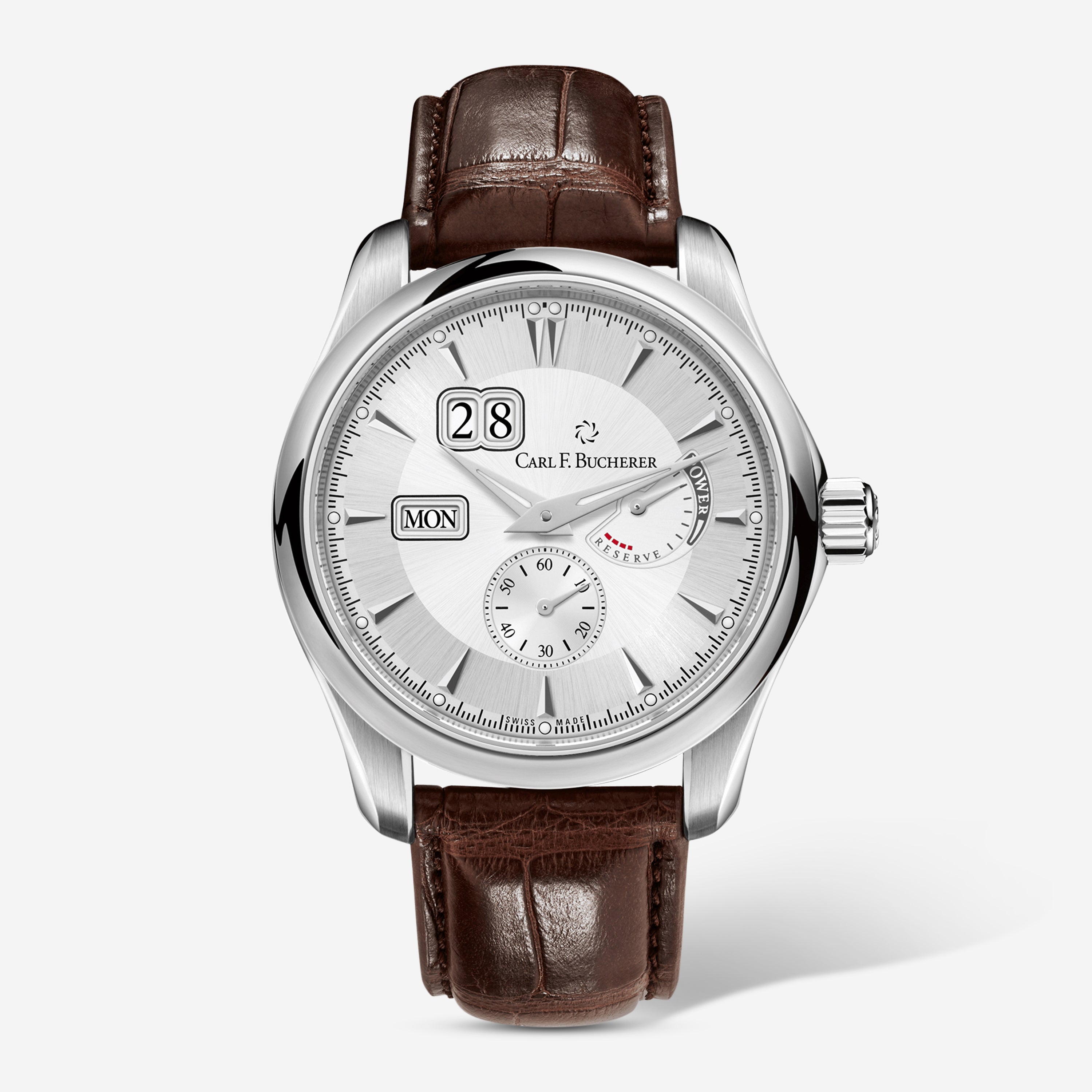 Carl F. Bucherer Manero Stainless Steel Automatic Men's Watch 00.10912.08.13.01 - THE SOLIST