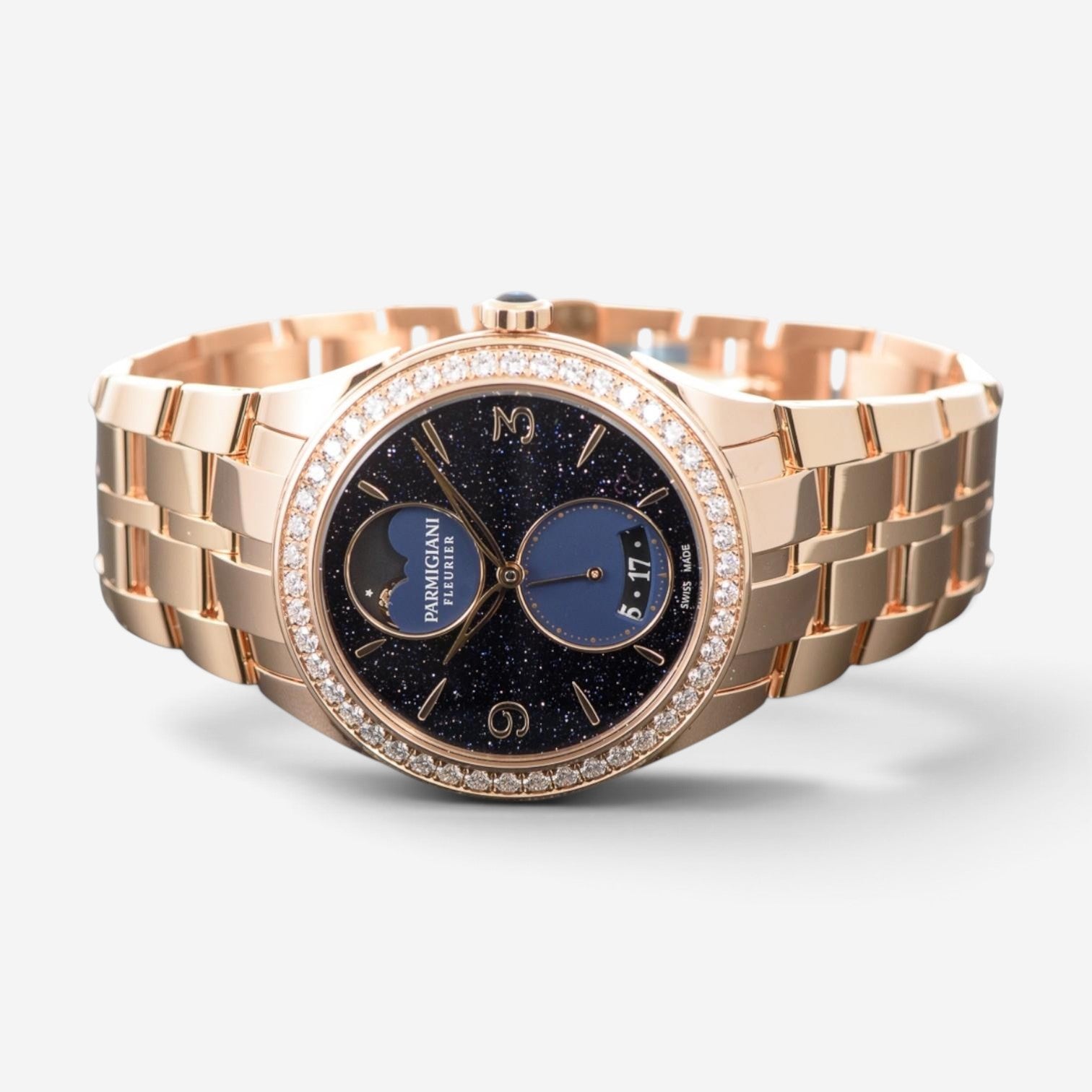 Parmigiani Fleurier Tonda 18K Rose Gold Automatic Ladies Watch PFC811-1510320-B1