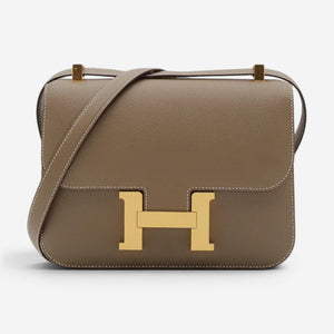 Hermès Constance 24 Etoupe Epsom Leather Shoulder Bag 083692CC