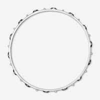 Armenta New World Sterling Silver Diamond Bangle Bracelet 08721