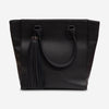 Armenta Black Leather Tote Bag 09024