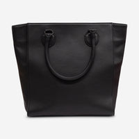Armenta Black Leather Tote Bag 09024