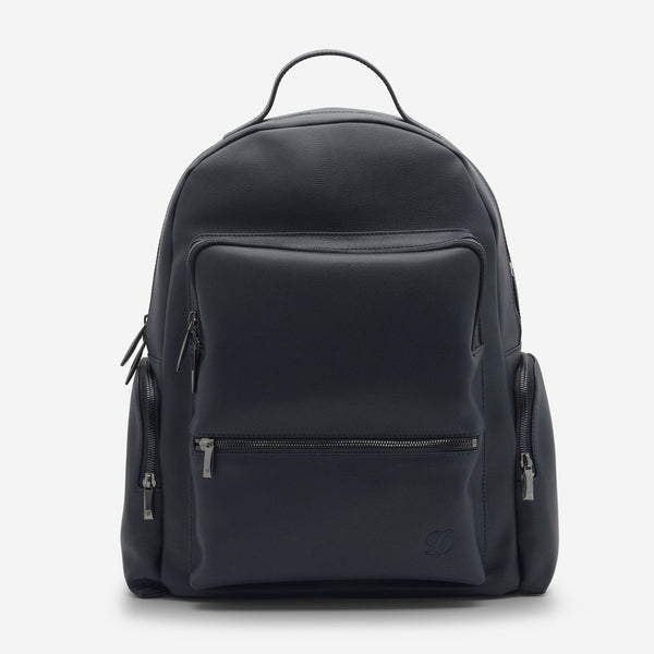 S.T. Dupont Navy Cowhide Backpack 093105B