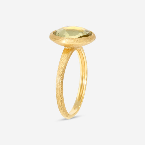 Marco Bicego Jaipur 18K Yellow Gold Citrine Statement Ring Sz. 7 AB586-LC01-Y