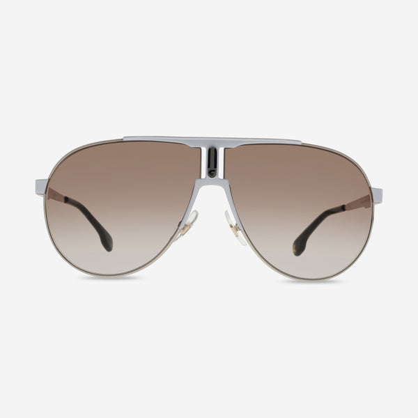 Carrera White Frame Gradient Lens Aviator Men's Sunglasses 1005/S - THE SOLIST