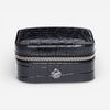 Rapport Director’s Range Black Leather Small Jewelry Box D336