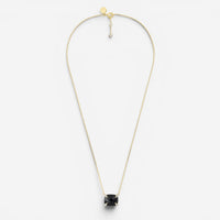 Morganne Bello Friandise 18K Yellow Gold Onyx & Diamond Pendant Necklace 1013YA1
