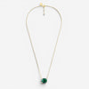 Morganne Bello Friandise 18K Yellow Gold Agate & Diamond Pendant Necklace 1013YA