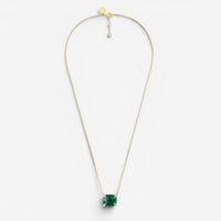 Morganne Bello Friandise 18K Yellow Gold Agate & Diamond Pendant Necklace 1013YA