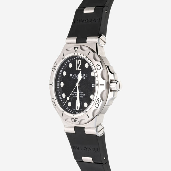 Bulgari Diagono Stainless Steel Date Automatic Men's Watch 101645