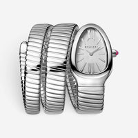Bulgari Serpenti Tubogas Stainless Steel Quartz Ladies Watch 101911