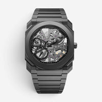 Bulgari Octo Finissimo Ceramic Manual Wind Men's Watch 103126